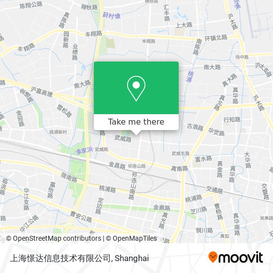 上海憬达信息技术有限公司 map