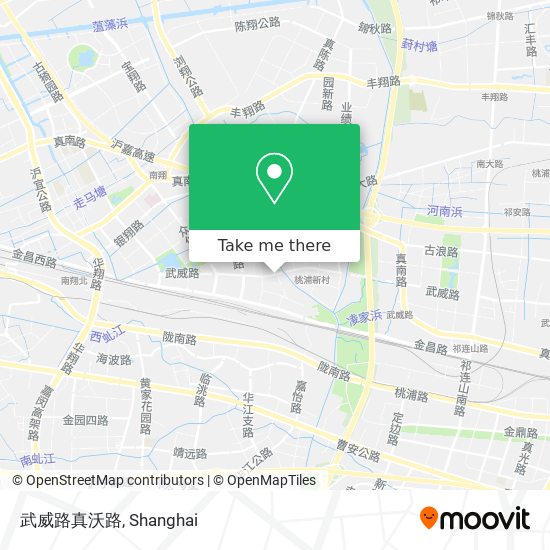 武威路真沃路 map