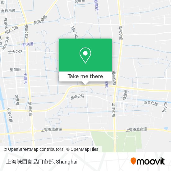 上海味园食品门市部 map