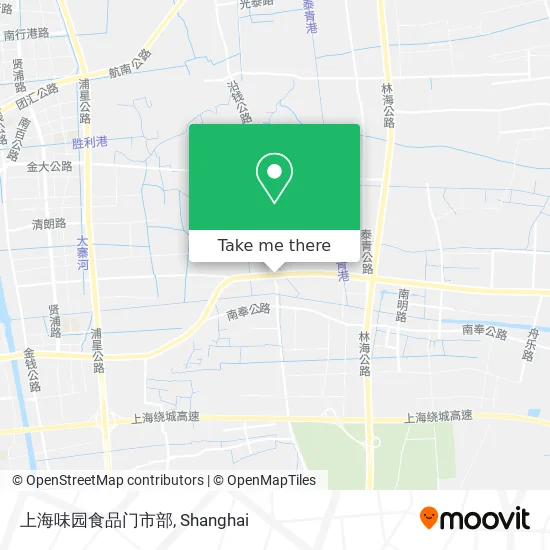 上海味园食品门市部 map