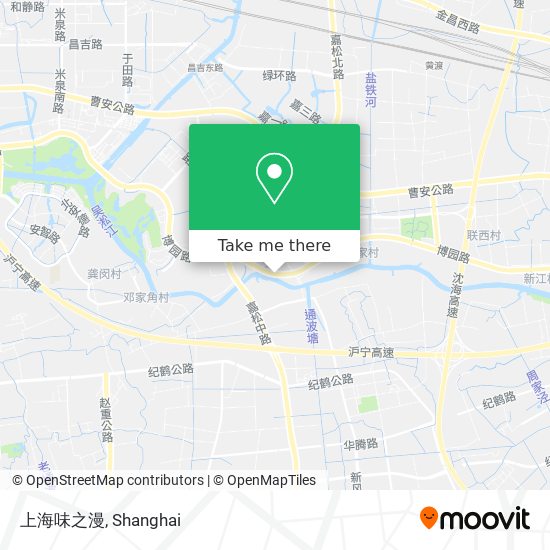 上海味之漫 map