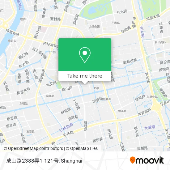 成山路2388弄1-121号 map