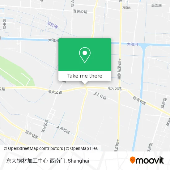 东大钢材加工中心-西南门 map