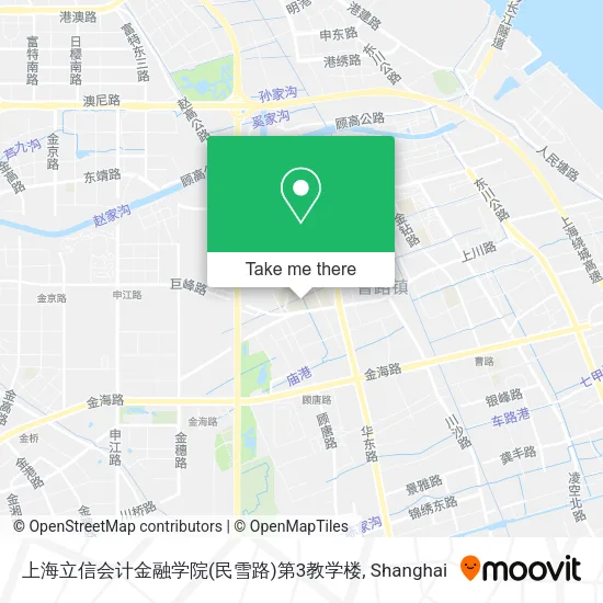 上海立信会计金融学院(民雪路)第3教学楼 map