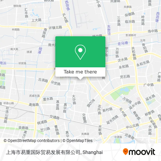 上海市易重国际贸易发展有限公司 map