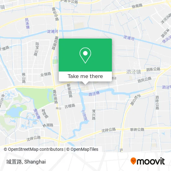城置路 map