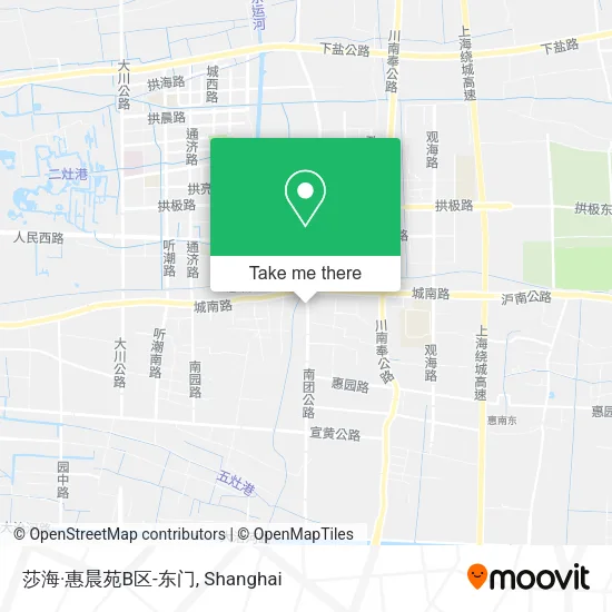 莎海·惠晨苑B区-东门 map
