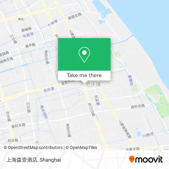 上海森壹酒店 map