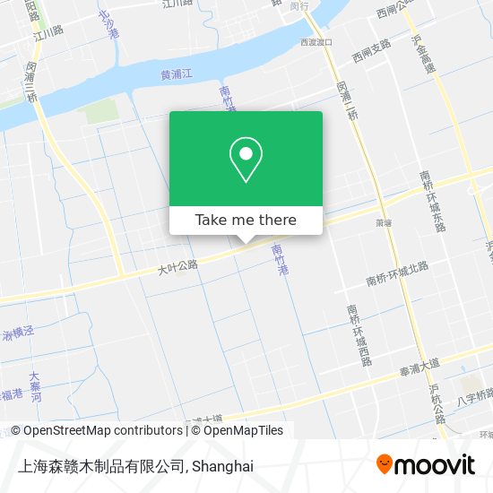 上海森赣木制品有限公司 map