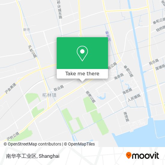 南华亭工业区 map
