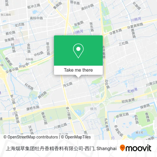 上海烟草集团牡丹香精香料有限公司-西门 map