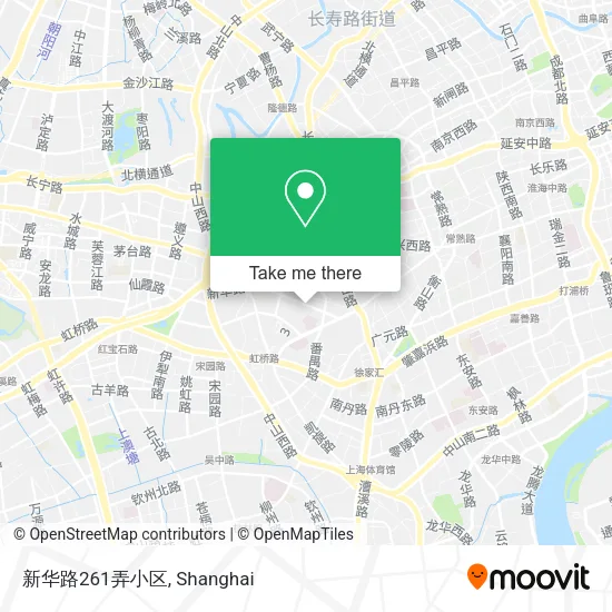 新华路261弄小区 map