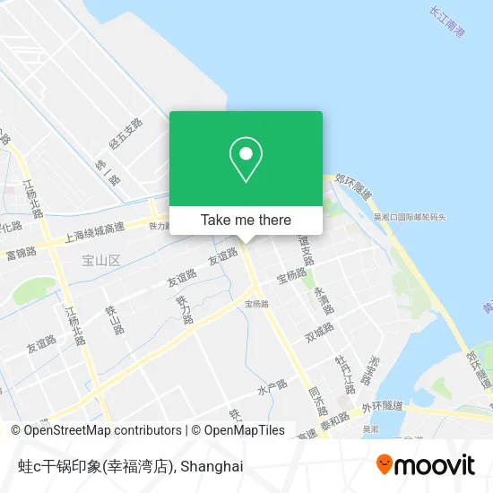 蛙c干锅印象(幸福湾店) map