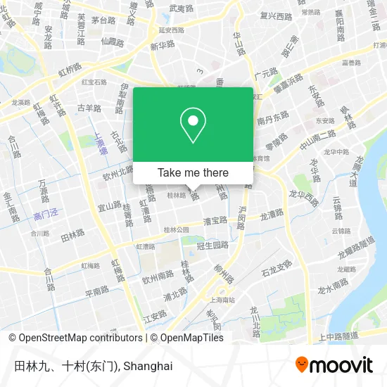田林九、十村(东门) map