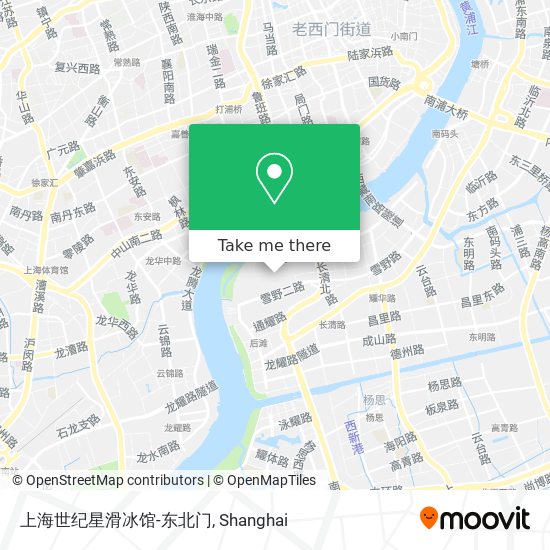 上海世纪星滑冰馆-东北门 map