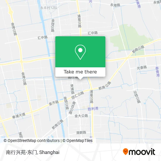 南行兴苑-东门 map