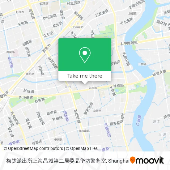 梅陇派出所上海晶城第二居委晶华坊警务室 map