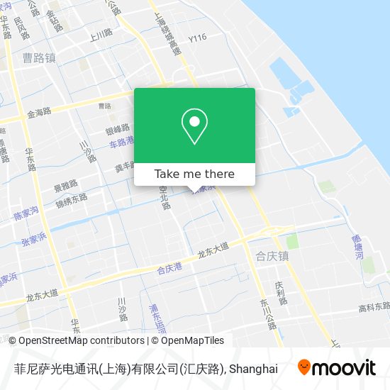 菲尼萨光电通讯(上海)有限公司(汇庆路) map