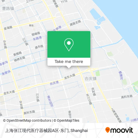 上海张江现代医疗器械园A区-东门 map