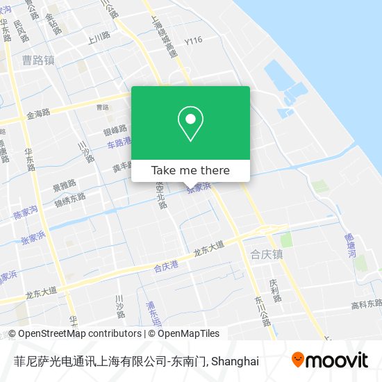 菲尼萨光电通讯上海有限公司-东南门 map