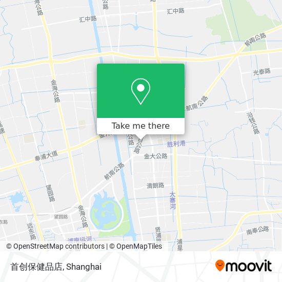 首创保健品店 map