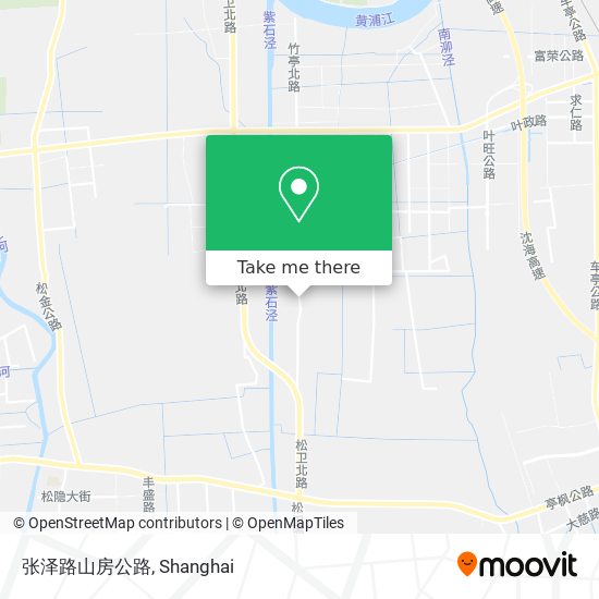 张泽路山房公路 map
