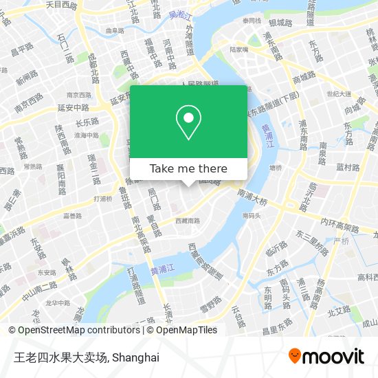 王老四水果大卖场 map