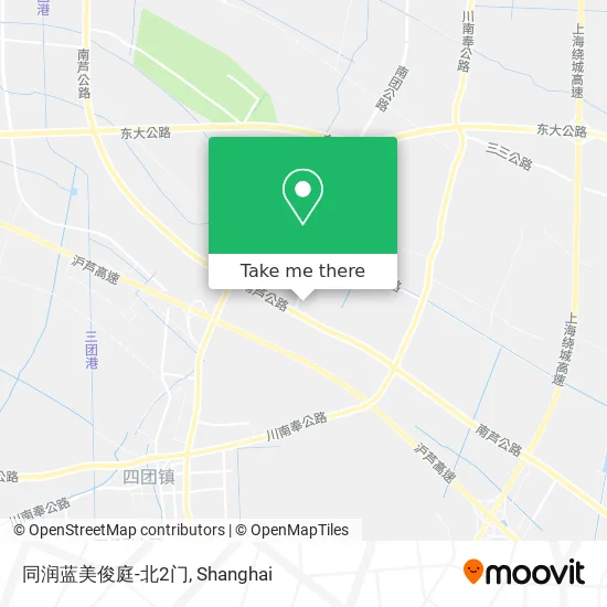 同润蓝美俊庭-北2门 map