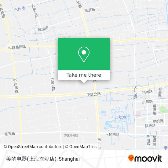 美的电器(上海旗舰店) map