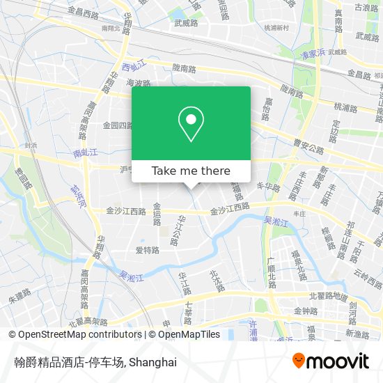 翰爵精品酒店-停车场 map