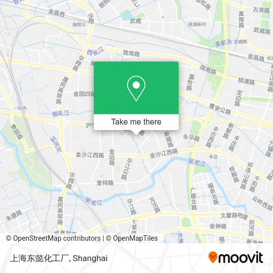 上海东懿化工厂 map