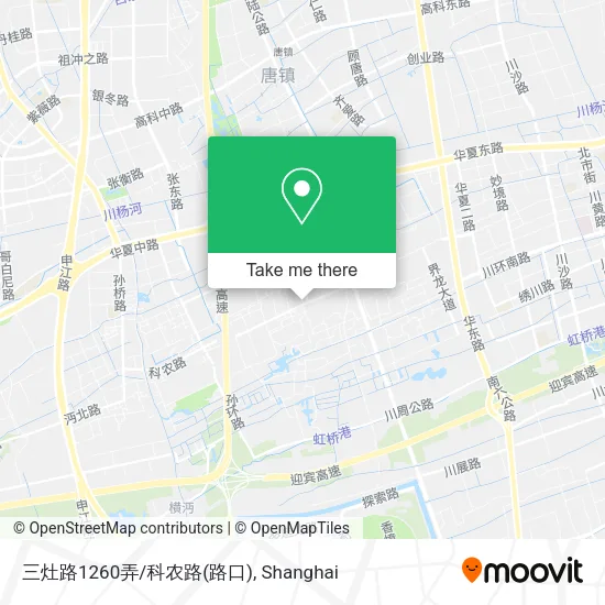 三灶路1260弄/科农路(路口) map