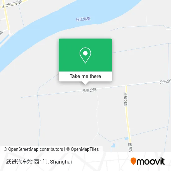 跃进汽车站-西1门 map