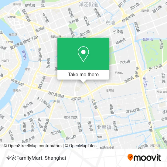 全家FamilyMart map