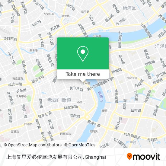 上海复星爱必侬旅游发展有限公司 map