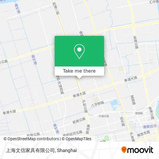 上海文信家具有限公司 map