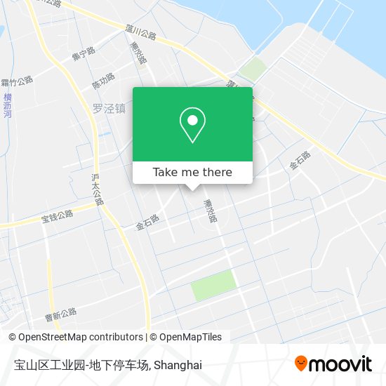 宝山区工业园-地下停车场 map