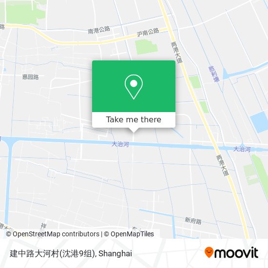 建中路大河村(沈港9组) map