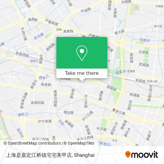 上海是嘉定江桥镇宅宅美甲店 map