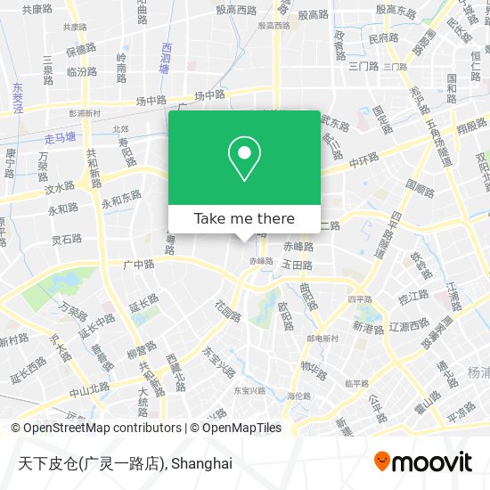 天下皮仓(广灵一路店) map