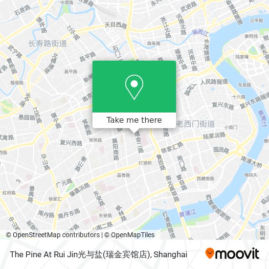 The Pine At Rui Jin光与盐(瑞金宾馆店) map