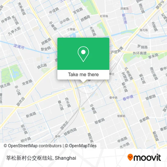莘松新村公交枢纽站 map