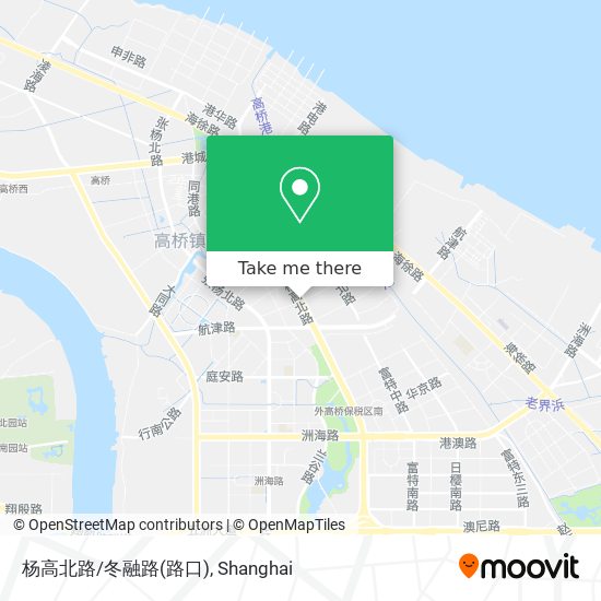 杨高北路/冬融路(路口) map