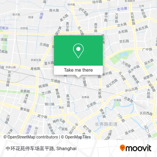 中环花苑停车场富平路 map