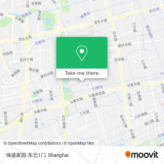 瀚盛家园-东北1门 map