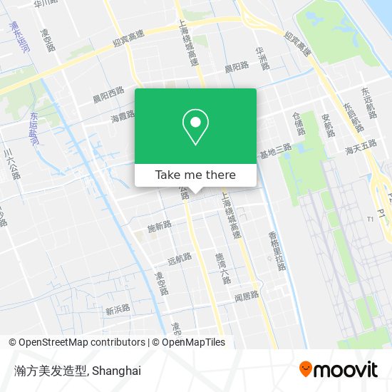瀚方美发造型 map