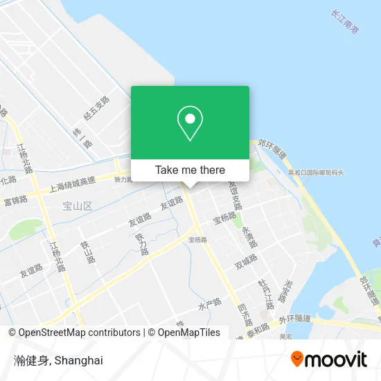 瀚健身 map