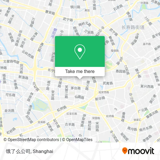 饿了么公司 map