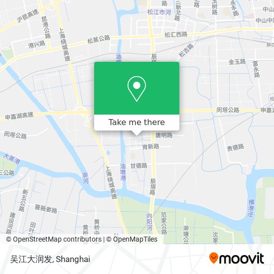 吴江大润发 map