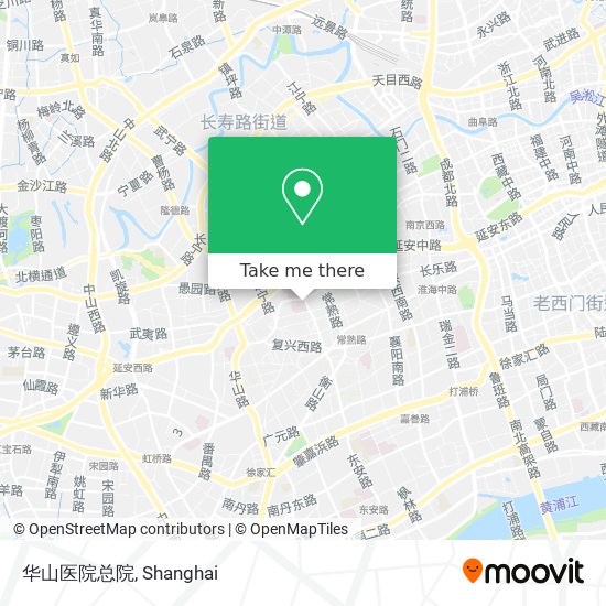 华山医院总院 map